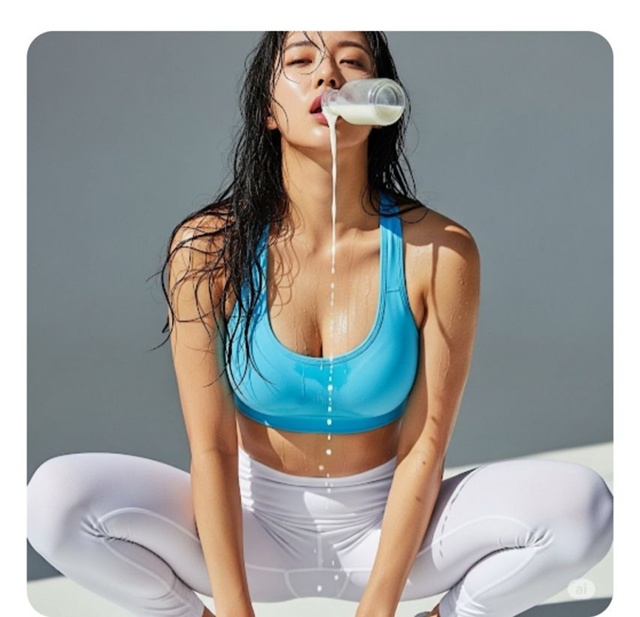 AI로 만든 레깅스언니