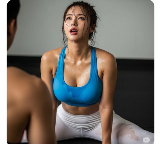 AI로 만든 레깅스언니