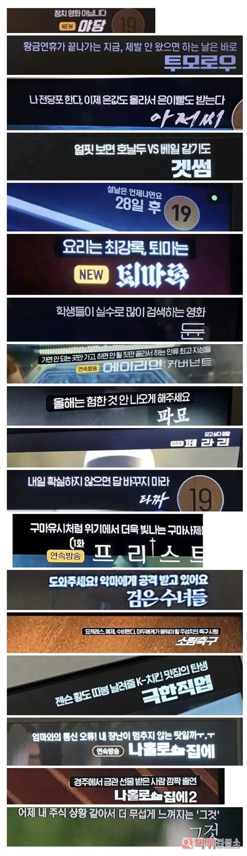 OCN 자막 센스보소 OCN 자막 센스보소
